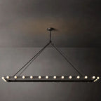 Vitoria Ember Trace Linear Chandelier 72"