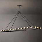 Vitoria Ember Trace Linear Chandelier 72"