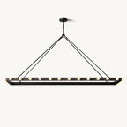 Vitoria Ember Trace Linear Chandelier 72"