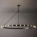 Vitoria Ember Trace Round Chandelier 60"