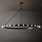 Vitoria Ember Trace Round Chandelier 60"