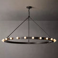 Vitoria Ember Trace Round Chandelier 48"