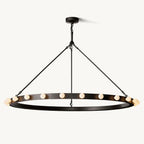 Vitoria Ember Trace Round Chandelier 48"