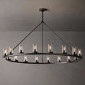 Ondra Flare Burnt Round Chandelier 60"