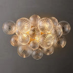 Dorian Swirled Glass Wall Sconce