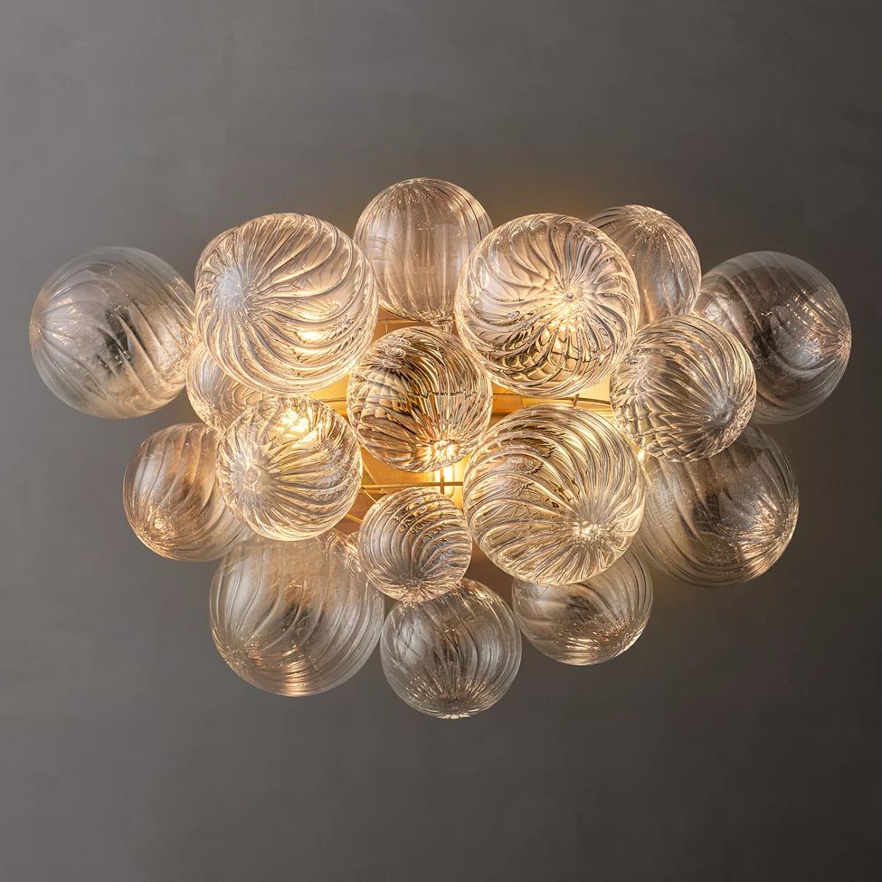 Dorian Swirled Glass Wall Sconce