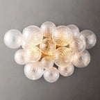 Dorian Swirled Glass Wall Sconce