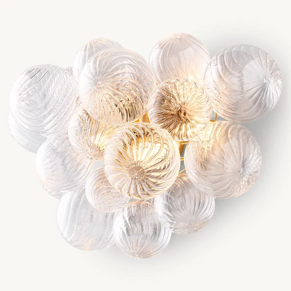 Dorian Swirled Glass Wall Sconce