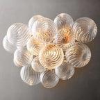 Dorian Swirled Glass Wall Sconce