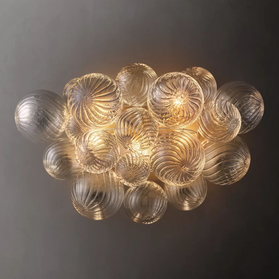 Dorian Swirled Glass Wall Sconce