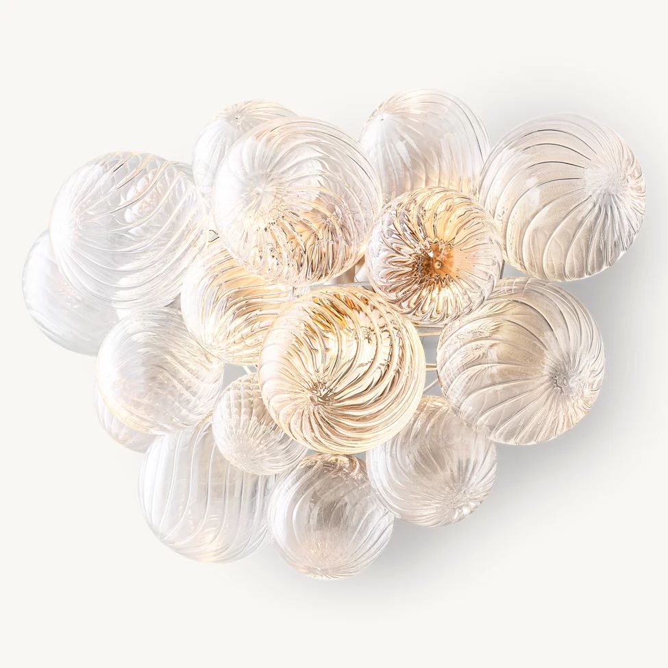 Dorian Swirled Glass Wall Sconce