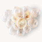 Dorian Swirled Glass Wall Sconce