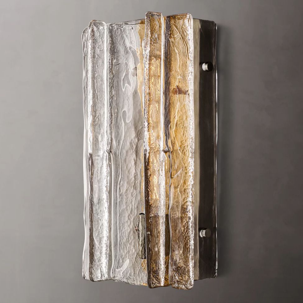 Lattice Module Glass Wall Sconce