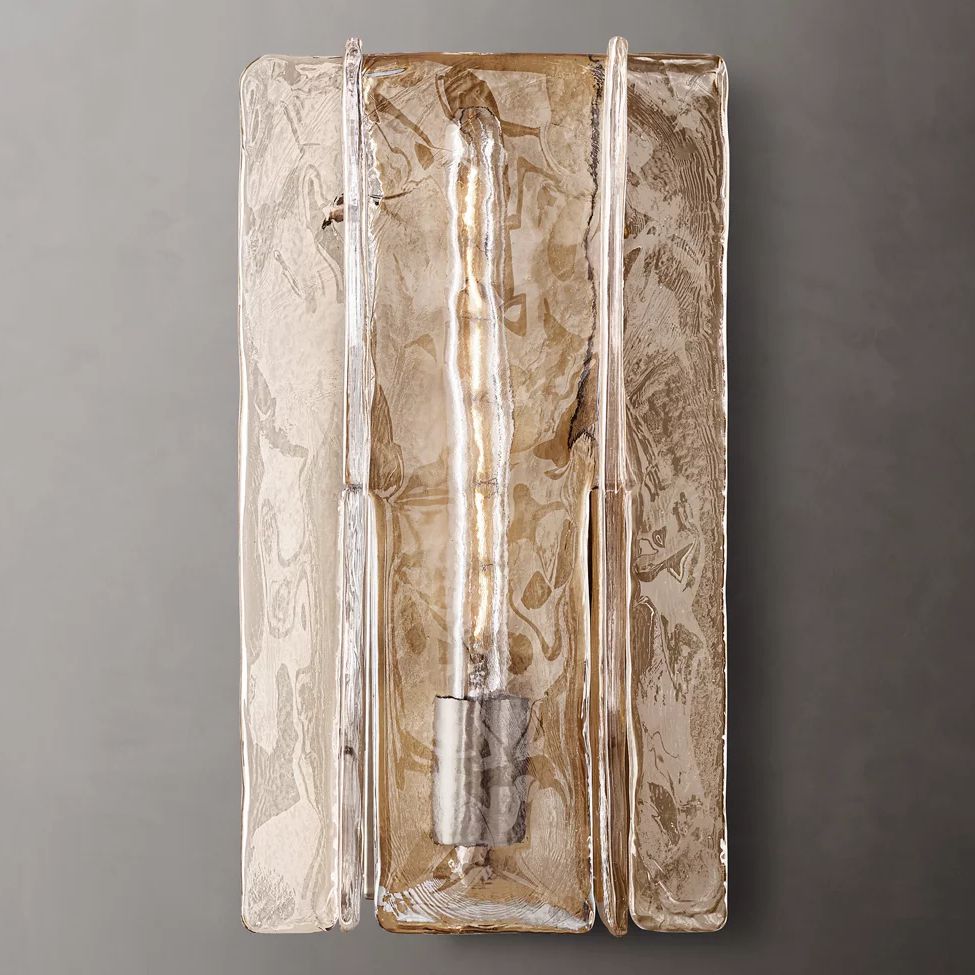 Lattice Module Glass Wall Sconce