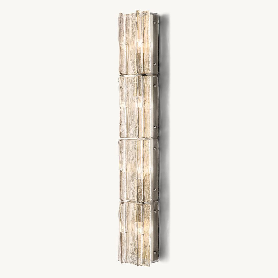 Lattice Module Glass Grand Wall Sconce
