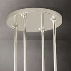 Ravelle Clear Glass Round Chandelier 36"
