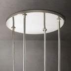 Ravelle Clear Glass Round Chandelier 60"