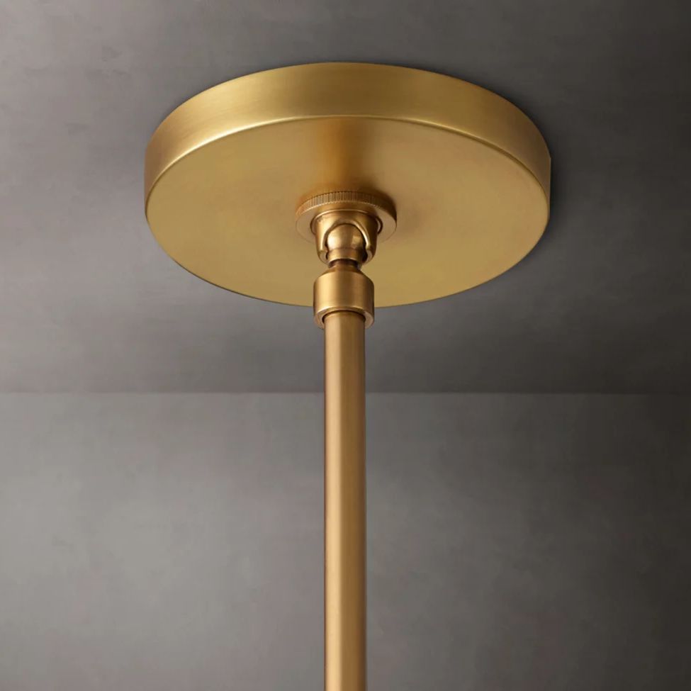 Ravelle Clear Glass Pendant Light
