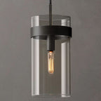 Ravelle Clear Glass Pendant Light