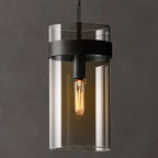 Ravelle Clear Glass Pendant Light