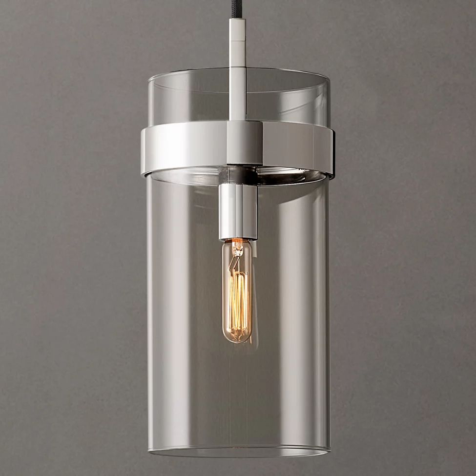 Ravelle Clear Glass Pendant Light