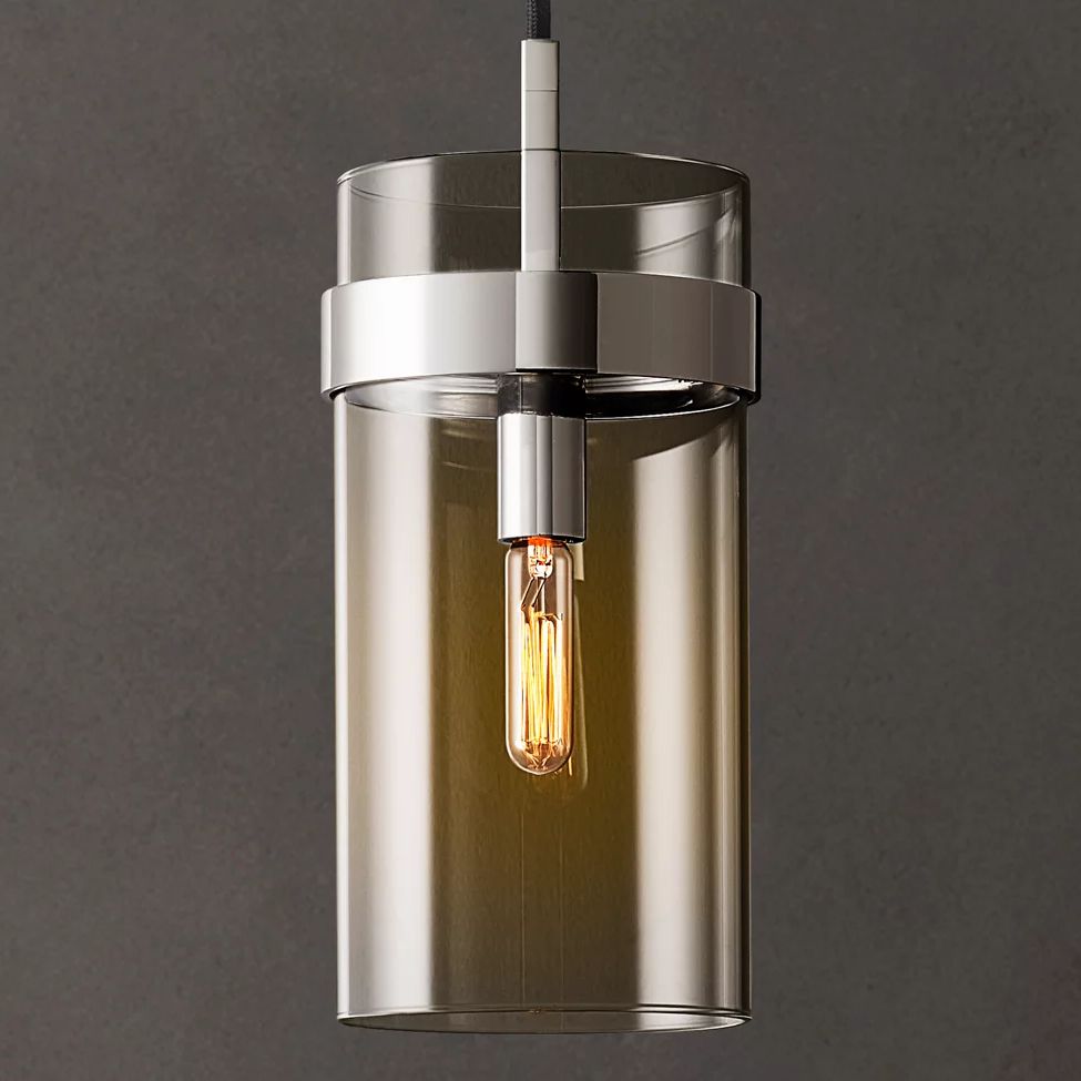 Ravelle Clear Glass Pendant Light