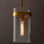 Ravelle Clear Glass Pendant Light
