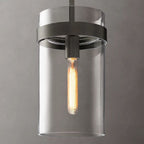 Ravelle Clear Glass Pendant Light