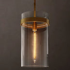 Ravelle Clear Glass Pendant Light