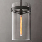 Ravelle Clear Glass Pendant Light
