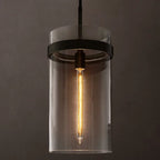 Ravelle Clear Glass Pendant Light