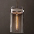 Ravelle Clear Glass Pendant Light