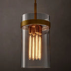 Ravelle Clear Glass Pendant Light