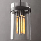 Ravelle Clear Glass Pendant Light