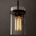 Ravelle Clear Glass Pendant Light