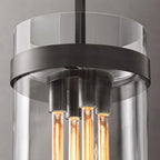 Ravelle Clear Glass Pendant Light