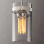 Ravelle Clear Glass Pendant Light