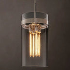 Ravelle Clear Glass Pendant Light