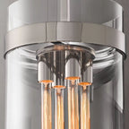 Ravelle Clear Glass Pendant Light