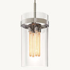 Ravelle Clear Glass Pendant Light