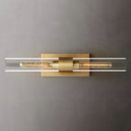 Ravelle Clear Glass Linear Wall Sconce