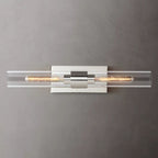 Ravelle Clear Glass Linear Wall Sconce