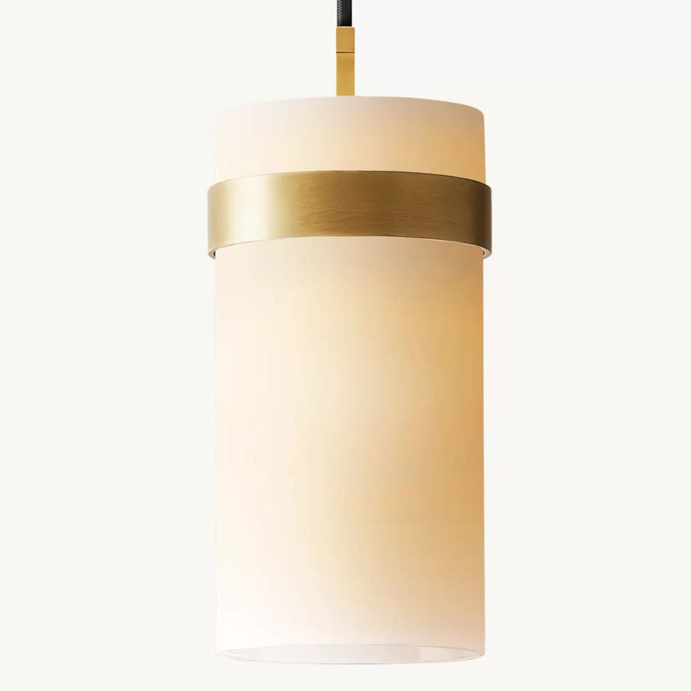 Ravelle Milk Glass Pendant Light