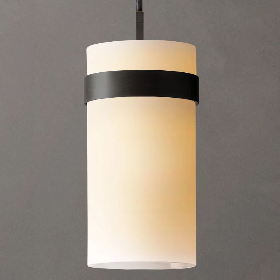 Ravelle Milk Glass Pendant Light