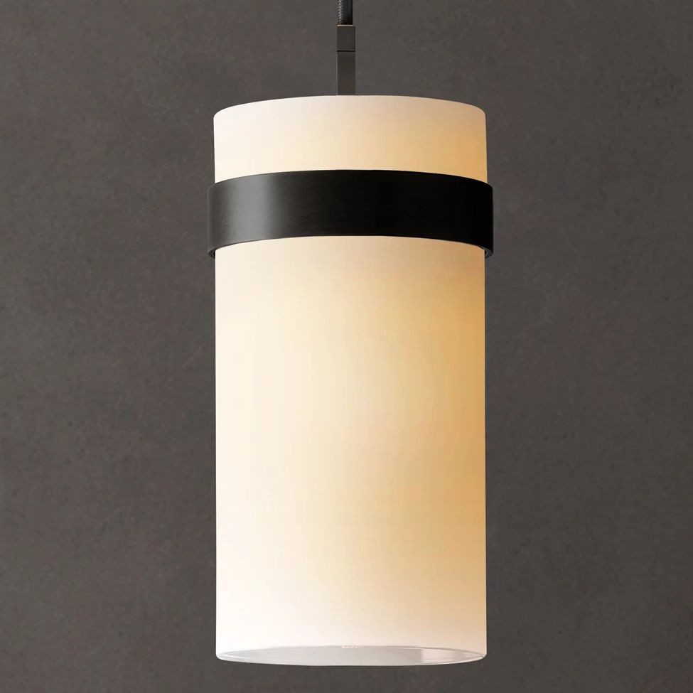 Ravelle Milk Glass Pendant Light