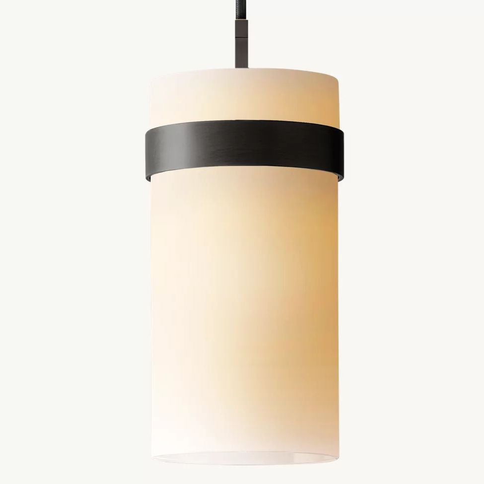 Ravelle Milk Glass Pendant Light