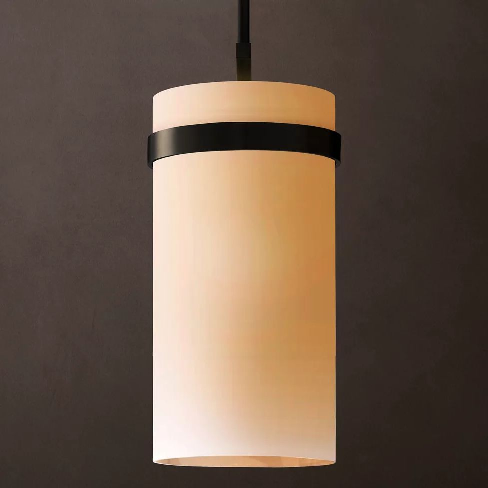 Ravelle Milk Glass Pendant Light