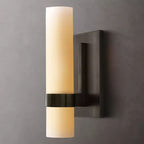 Ravelle Milk Glass Wall Sconce