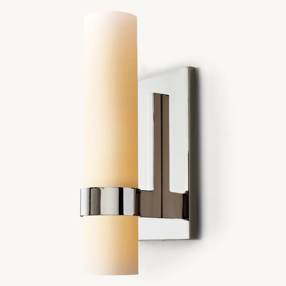 Ravelle Milk Glass Wall Sconce