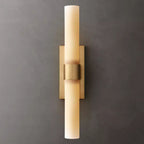 Ravelle Milk Glass Linear Wall Sconce
